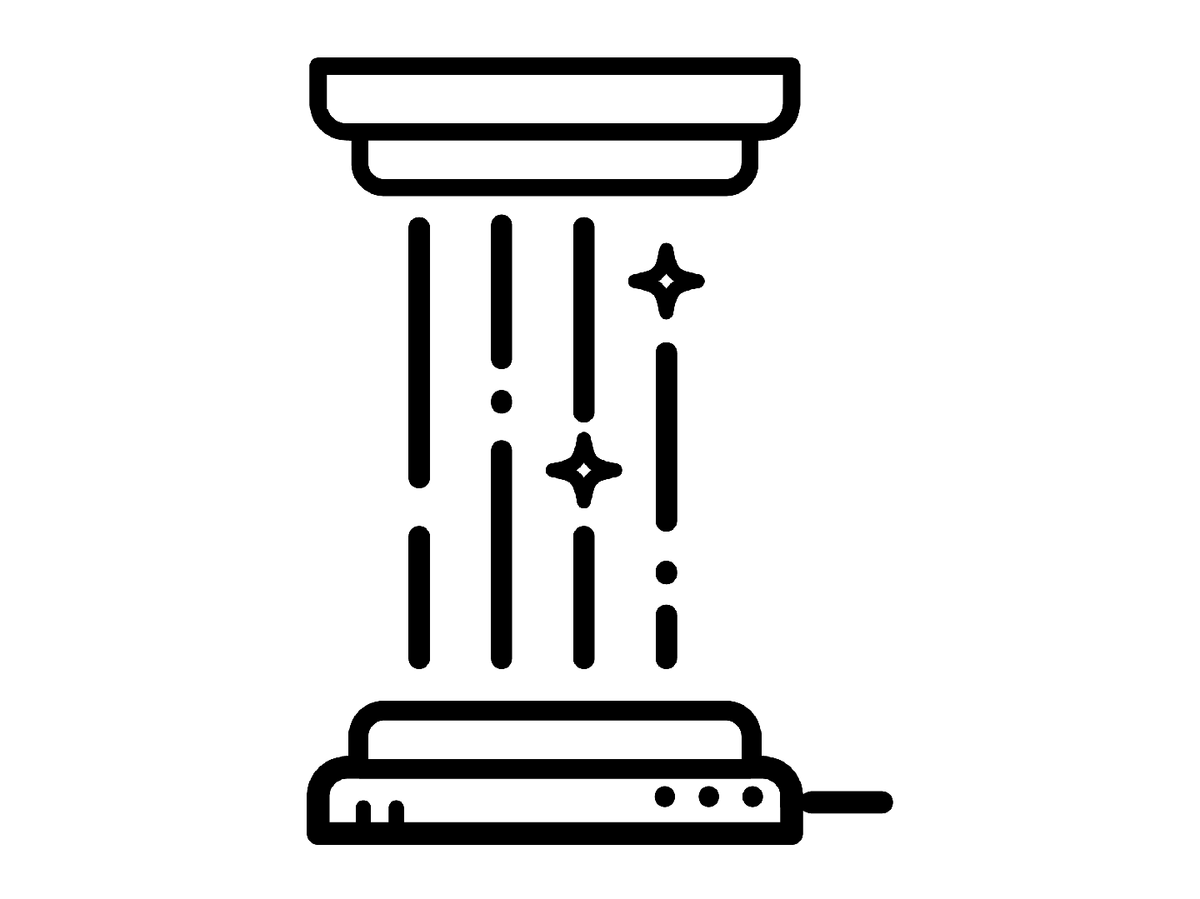 Classical teleportation graphic representation