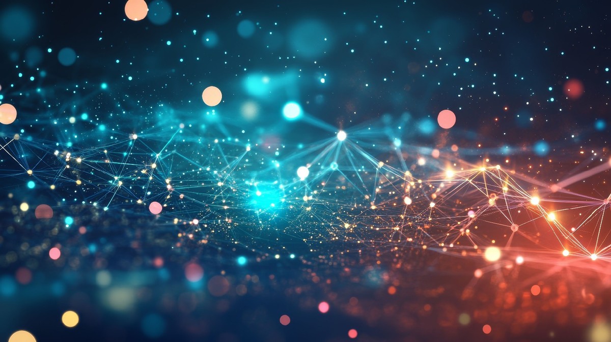 A network of particles