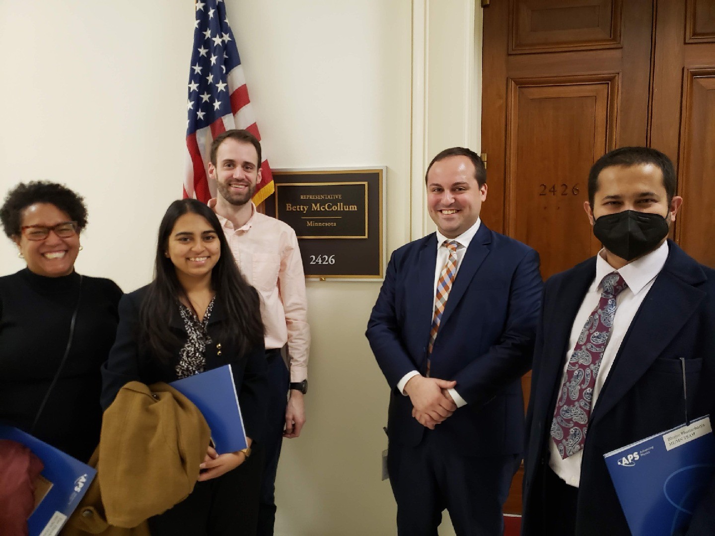 Congressional visit on Capitol Hill