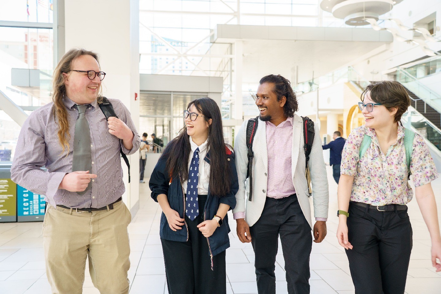 Students at the APS Global Physics Summit