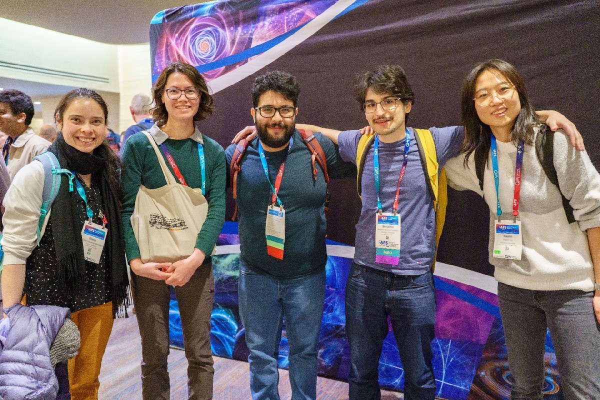 Students at the APS Global Physics Summit