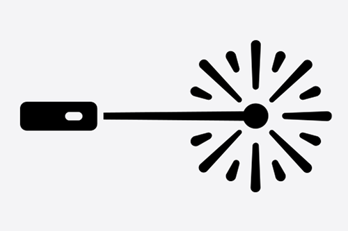 Spots Lines and Lasers icon