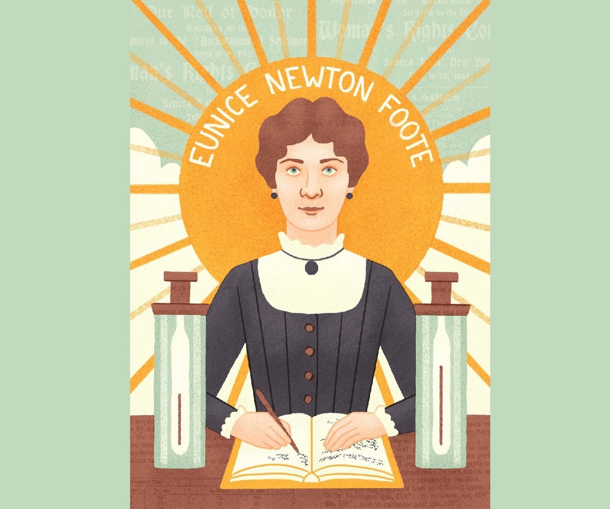 Cartoon image of Elisa Torres Durney