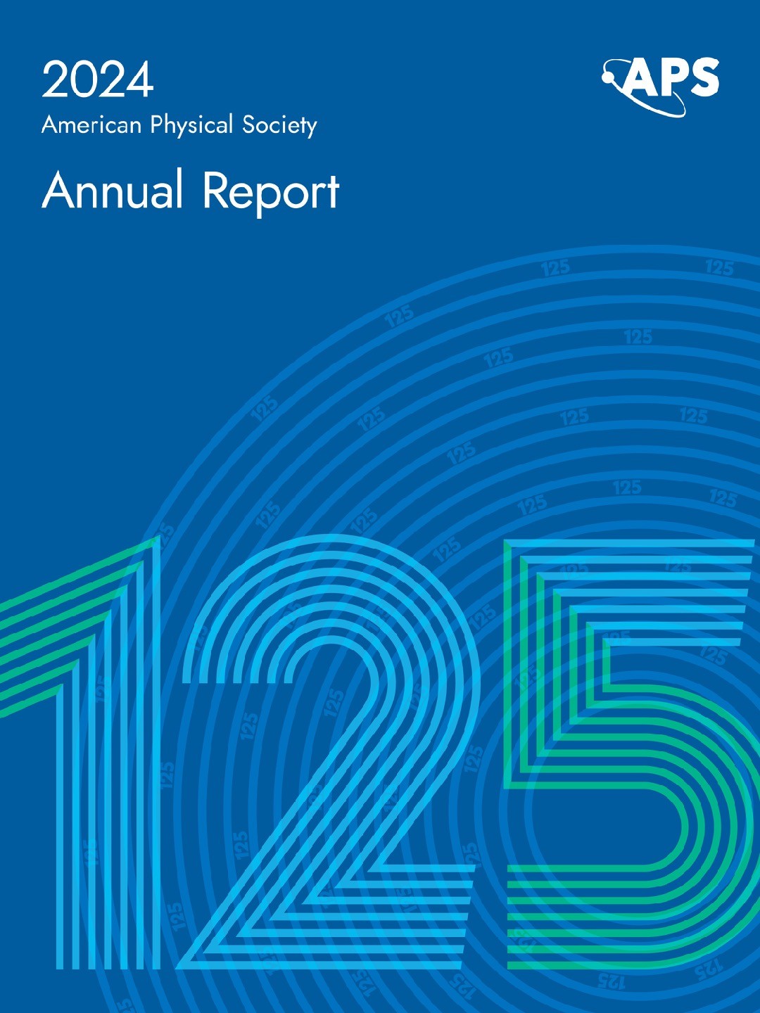 2024 APS Annual Report cover image