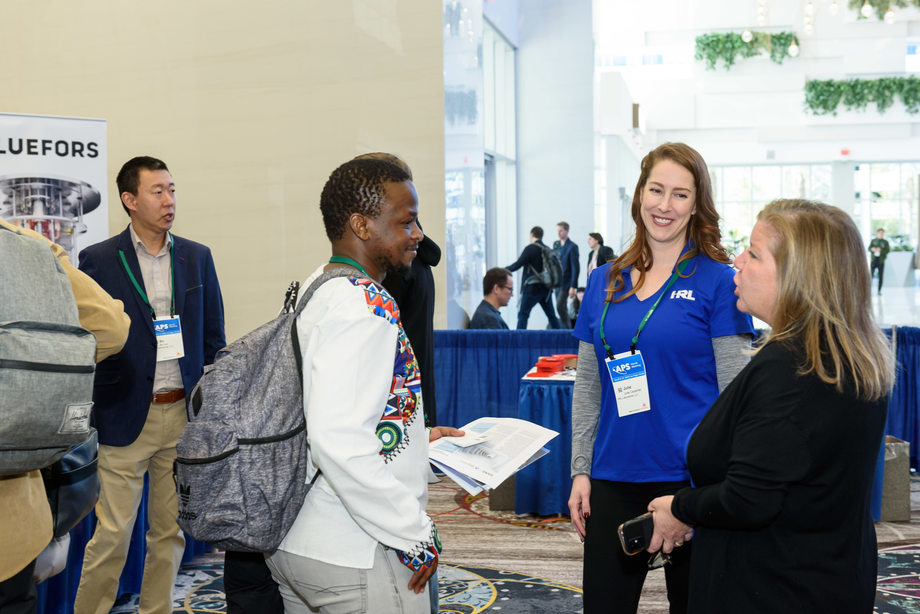 Attendees at the career and graduate fair at APS March Meeting 2023.