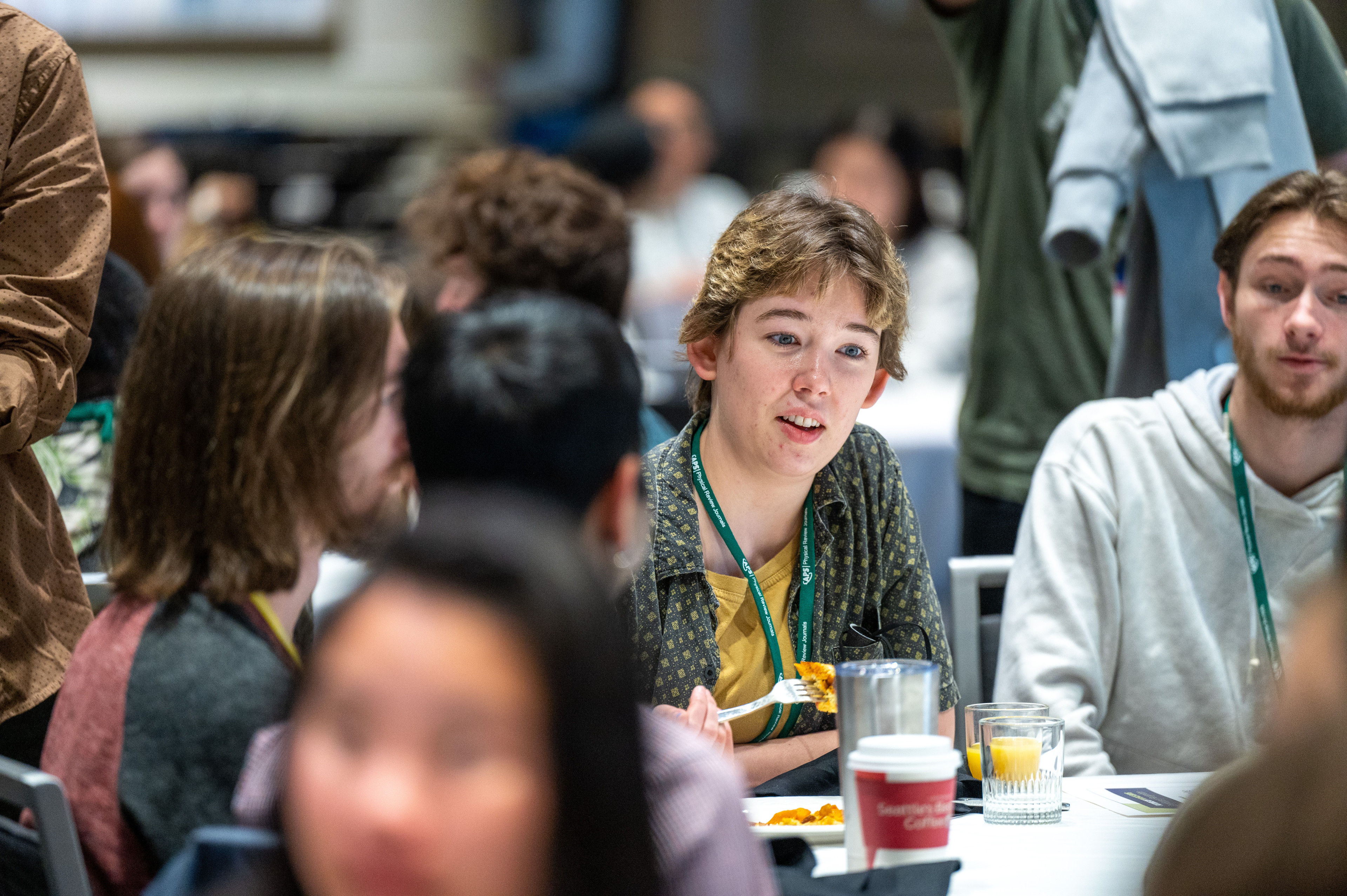 Students at the APS April Meeting 2023