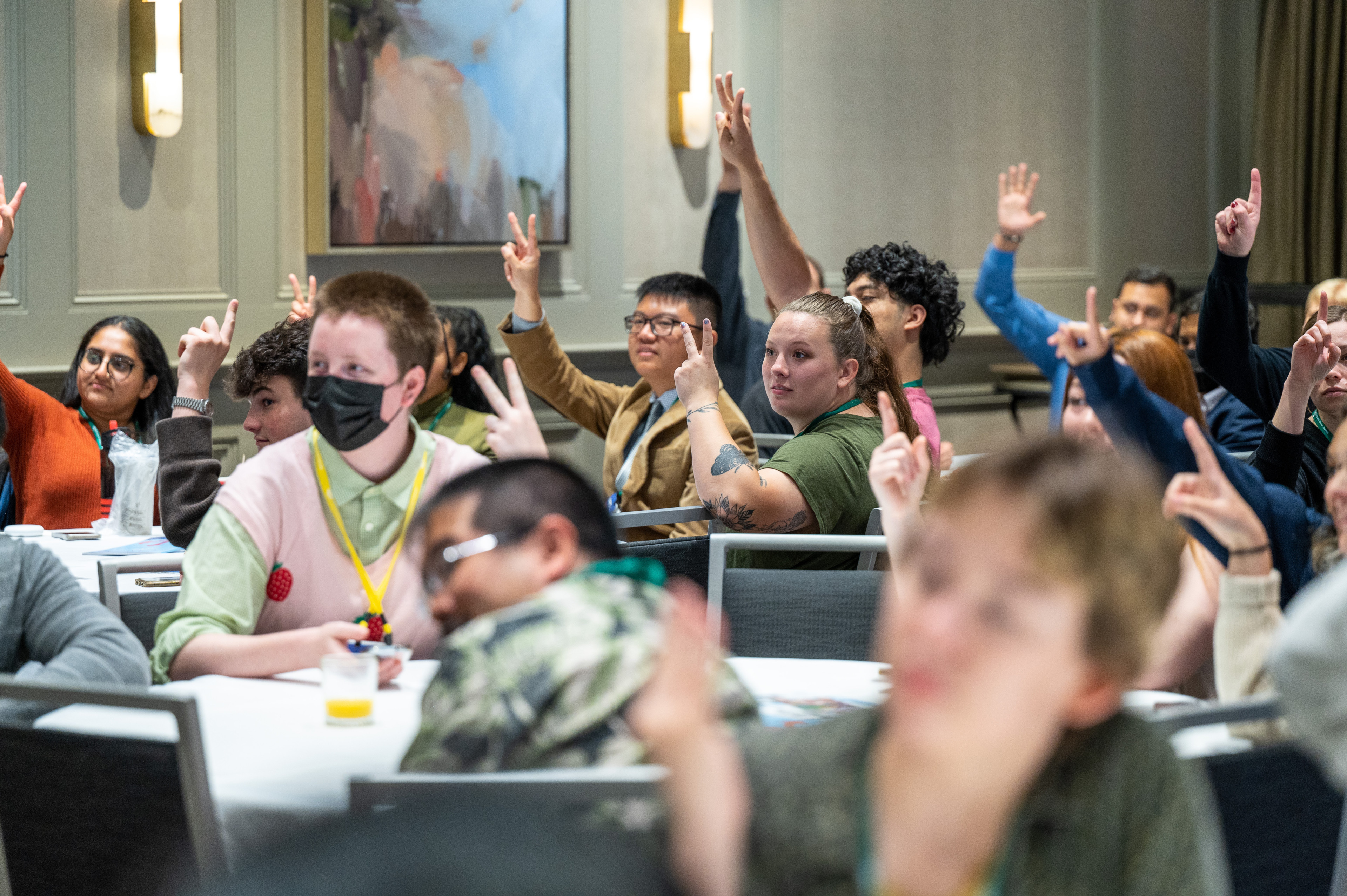 Students at the APS April Meeting 2023