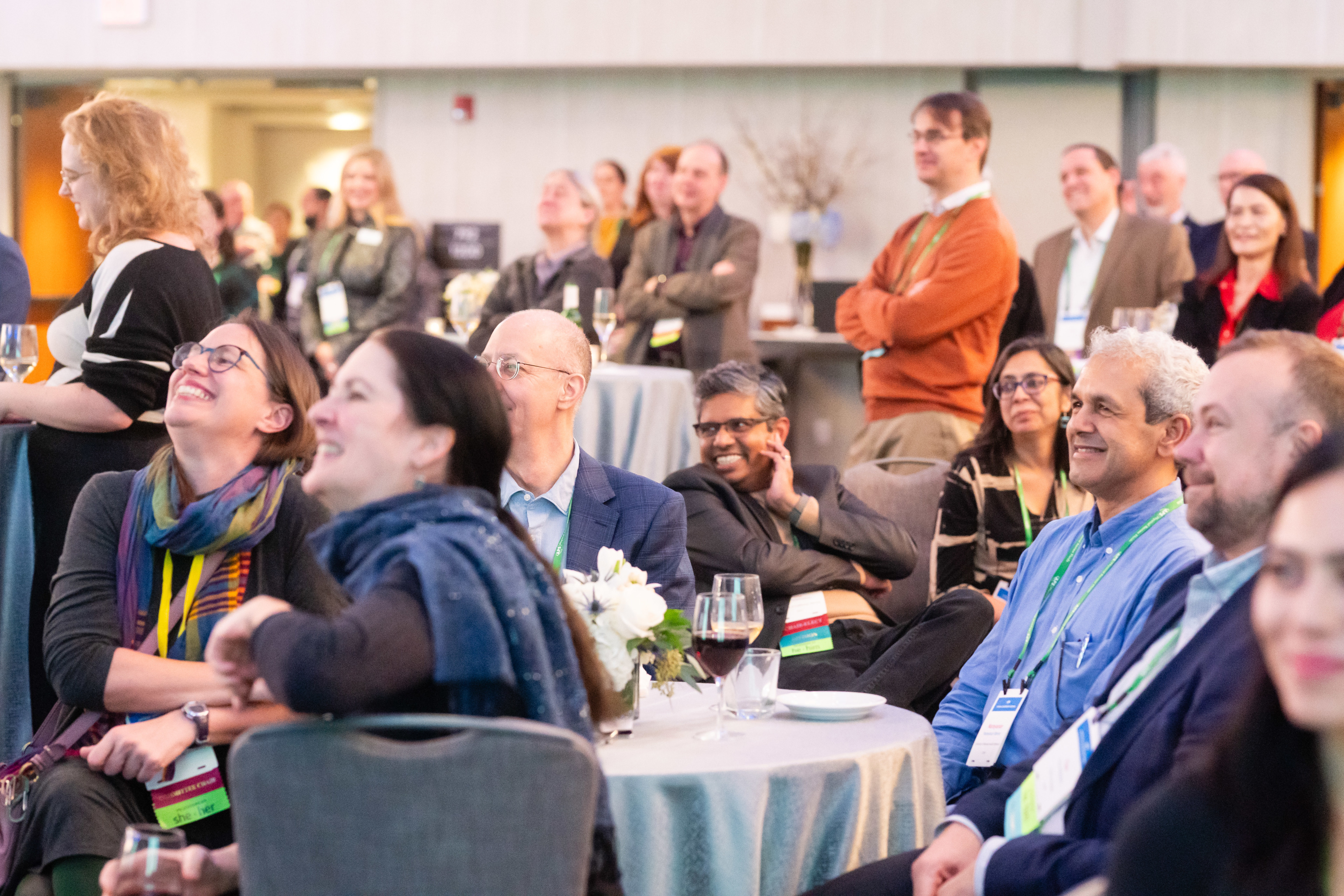 Smiling attendees at the 2024 APS Annual Leadership Meeting