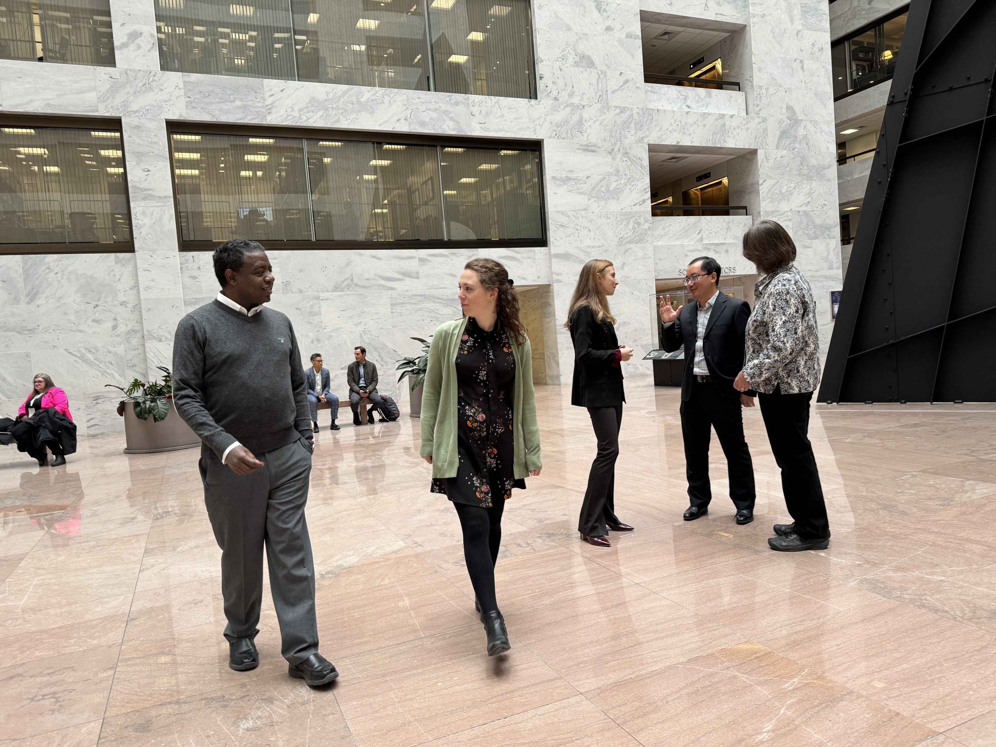 Two APS members on Capitol Hill for Congressional Visits Day
